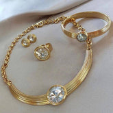 Gargantilha Glow - Banhado a Ouro